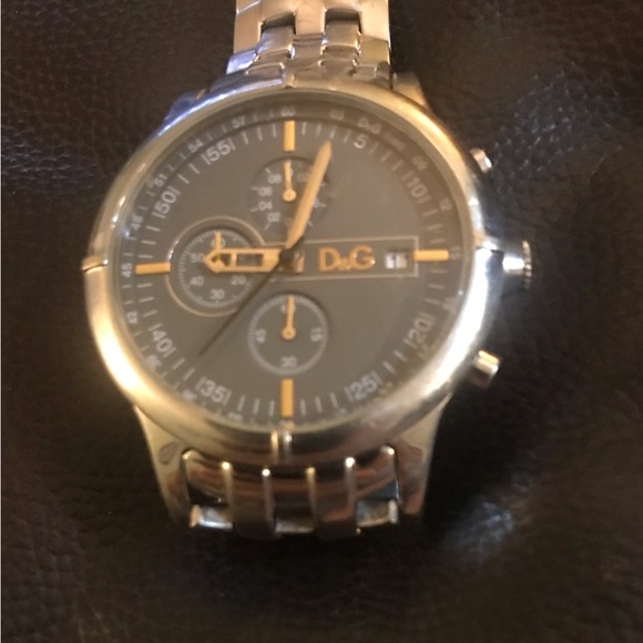 DOLCE&GABBANA MEN'S WATCH D&G Gray Face DW0480 - Picture 2 of 9